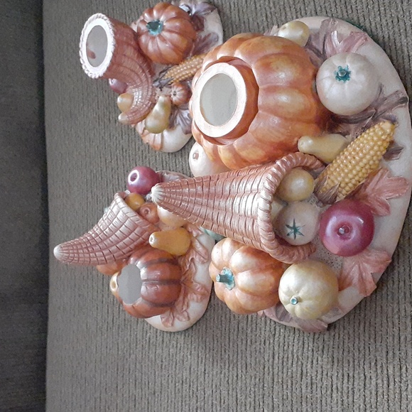 House of Lloyd Other - House of Lloyd 1991 Thanksgiving candle taper holders